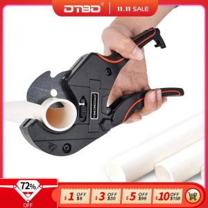 DTBD 42MM PVC Cutter Aluminum Alloy Tube Cutting PPR Pipe Tube Cutter Scissors With 65MN Steel Blade Up For Cutting PVC Pipe
