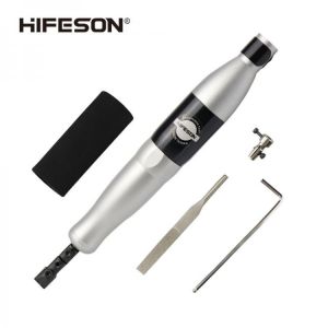 HIFESON 698D Left & Right Swing Electric File Polishing Machine File Electric File Jade Wood Carving Metal Polishing Deburring