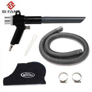New 2 In 1 Air Wonder Gun Kit Dual Function Air Vacuum Blow Gun Pneumatic  Cleaner Kit Air Blow Gun Kit with 3 head air Tools