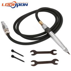 Air Pencil  Engraving Pen Pneumatic pens Grinder Kit Scribe Hammer Engraving Lettering Tool with Hose