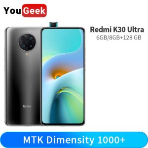 Xiaomi Redmi K30 Ultra 6GB 128GB / 8GB 128GB Smartphone MTK Dimensity 1000+ 64MP Quad Camera NFC 6.67" 120Hz Display 4500mAh