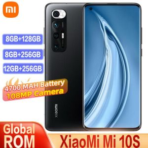 Xiaomi Mi 10S Global ROM 128GB/256GB 108MP Camera 90Hz AMOLED Display Snapdragon 870 Octa Core 4700mAh NFC 5G Smartphone