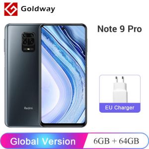 all in one place טלפונים סלולרים Global Version Xiaomi Redmi Note 9 Pro 6GB 64GB Snapdragon 720G 6.67" 5020mAh 64MP Quad Camera 33W Fast Charger NFC Cellphone