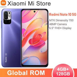 Global ROM Xiaomi Redmi Note 10 5G Smartphone 4GB RAM 128GB ROM Dimensity 700 Octa Core 90Hz 6.5" Display 48MP Triple Camera