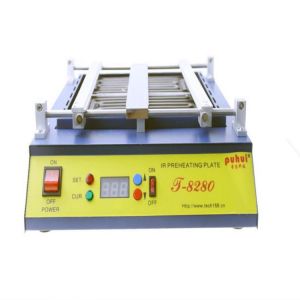 220V or 110V Puhui T8280 PCB Preheater IR Preheating Plate T-8280 IR-Preheating Oven 0-450degree Celsius Solder Repair