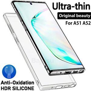 Ultra Thin Silicone Clear Phone Case For Samsung Galaxy S21 S20 Fe S10 S9 S8 Plus Note 20 Ultra 10 Lite 9 Back Cover Phone Case