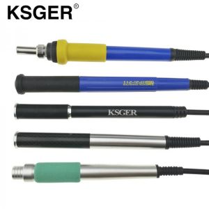 KSGER Aluminum Alloy 9501 907 Soldering Iron Handle For V2.1S V2.0 V3.0 Stm32 Oled T12 Temperature Digital Electric Controller
