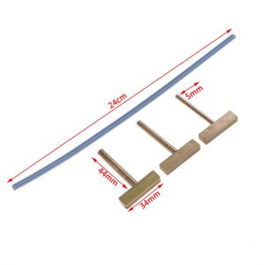 30w 60w 40W Soldering Iron T Tip T-head,Copper T-Tips + Rubber Cable Hot Press For LCD Screen Pixel Flex Cable Repair