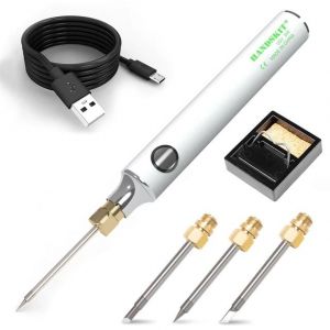Adjustable Temperature USB Electric Soldering Iron 5V 8W With The Charge Solder Welding Heater Tin Wire Repain Tool WIth 3 Tips
