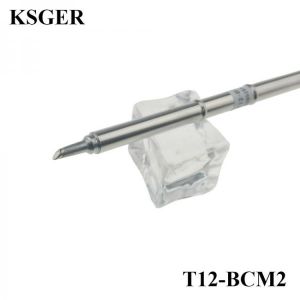 KSGER Electric DIY T12 Soldering Iron Tip BCM2 BCM3 Solder Tips For STM32 OLED Controller Station FX9501 Handle Welding Tools