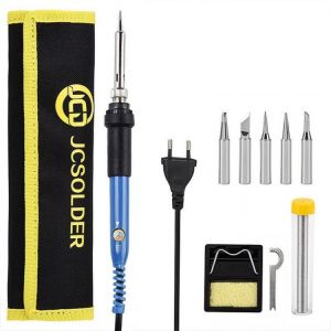 Electric Soldering Iron Portable Digital Soldering Iron Electric Welder Tips Tin Solder for Soldering Welding Equipment Tools908