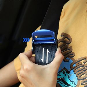 2PCS Car Safety Seat Belt Buckle Clip Seatbelt Stopper Adjuster Clip Universal Car Seat Belt Fixing Clips Accessories