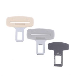 1pc Car Seat Belt Clip Extender Safety Seat Belt Lock Buckle Plug Insert Socket