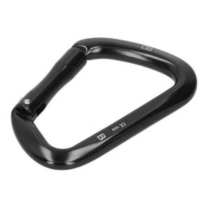 Climbing Clip High Strength 25kN Lateral Tension Aluminum Alloy 7kN Opening Tension Carabiner 10kN Longitudinal Tension for