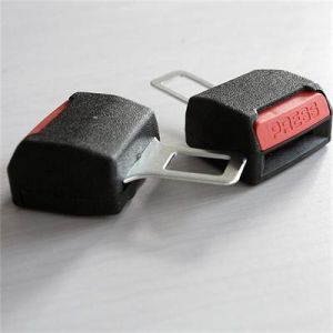 Universal Car Safety Adjustable Seat Belt Clip Extender Extension Black Seat Belts And Padding