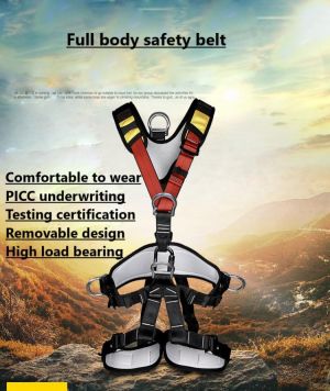 High-Altitude Safety Belt Rescue Full Body Upside-Down Safety Belt, Comfortable And Safe Climbing Equipment