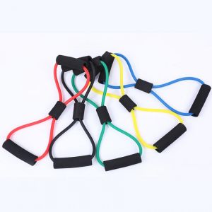 Yoga 8-character pull rope home fitness equipment 8-character pull open shoulder beauty back pull