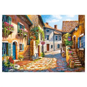 all in one place מלאכת יד Needlework DIY Cross Stitch Sets 11CT Embroidery Kits 100%  Accurate Printed  Canvas Patterns Counted Mediterranean Scenery Gift