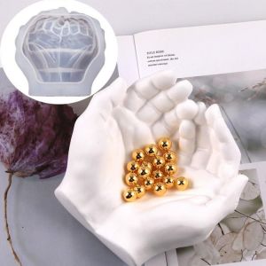Two-hand Model Hand Storage  Resin Mold Candlestick Mold Concrete Silicone Mold Ceramic Clay DIY Crafts Mold DIY Flower Pot Mold