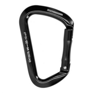 Climbing Buckle Climbing Clip 10kN Longitudinal Tension Aluminum Alloy 25kN Lateral Tension for Caving Mountaineering Rock