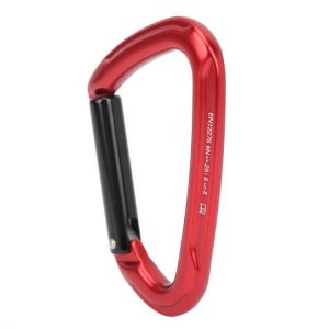 Carabiner Clip D‑Ring Hook Locking Carabiner Clip D‑Ring Hook Safety Bearing Buckle for Climbing Hiking Caving Carabiner