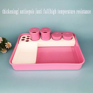 Steriliser Container Medical ABS plastic Sterilizer Nursing Dressing Tray change drug box Dish With Cover For Eyebrow Lip Tattoo