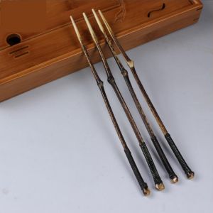 Exquisite bamboo tea needle Purple bamboo stick stick tea conical tea knife Pu 'er tea needle handmade chopsticks