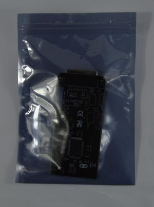11 * 18cm or  4.33 * 7.09inch Anti Static Shielding Bags Zipper lock Top waterproof self seal ESD Anti-Static pack bag 50pcs/bag