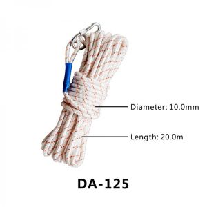 10mm Diameter Outdoor High Strength Safety Rope Fire Escape Safety Braided Cord 10/20 Meters Option Rock Climbing Rope