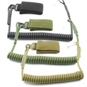 New 1PC Multi-Function Safety Harness Diagonal Belt Outdoor Tactical Elastic Lanyard Buckle Military Tactical Pistol Sling Hook
