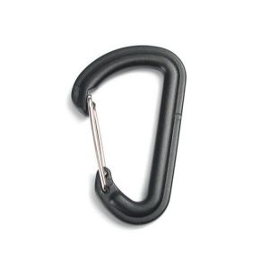 New 2/4/8 Pcs Professional Carabiners Plastic Steel Buckle D Shape Climbing Hooks Outdoor Safety Harness Climbing Accessories