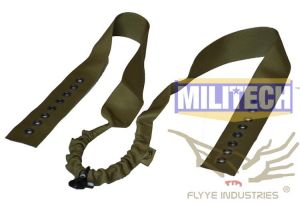 Military Spec Khaki KH CIRAS Tactical Vest Safety Rifle Sling Belt FLYYE FY-SL-S004 Quick Release Vest Rifle Sling