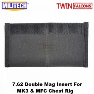 MILITECH TWINFALCONS 7.62mm x 39mm 7.62mm x 51mm AK Scar H Double Mag Insert Folder For Chassis MK3 MK4 Micro Chest Rig MFC 2.0