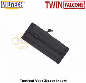 MILITECH TWINFALCONS TW Zipper Panel Insert Closure Zip For JPC Chassis MK3 Chest Rig YKK Zipper Cover For Chest Rig Pouch