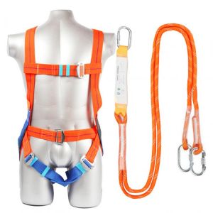 Safety Harness Climb Seat Belts industrial Safety Harness at Work Adjustable Rescue Rope for Rescue Work Large Buckle Accessory