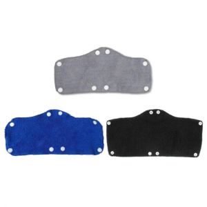 5 PCS Cotton Washable Hard Hat Sweatband Reusable Snap on Sweat Band Liner Absorber Sweatband with Liner Snap for Hat