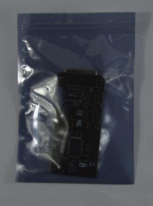 100Pcs 6 * 9cm or  2.36 * 3.54inch Anti Static Shielding Bags Zipper lock Top waterproof self seal ESD Anti-Static pack bags