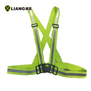 High Reflective Elasticity Safety Vest Fit For Running Cycling Sport Outdoor Clothes Reflective Vest High Visibility Unisex Safe