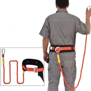 High-altitude working electrician belt safety belts fall prevention construction outdoor rock climbing