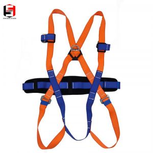 PRO SAFETY Professional Outdoor Sports Safety Belt Rock Climbing Harness Waist Support Half Body Harness Aerial Survival