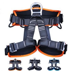 Professional Harness Bust Seat Belt Outdoor Rock Climbing Mountaineering Belt Harness Rappelling Equipment Rescue Safety Belt