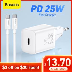 all in one place אביזרים Baseus USB C Charger 25W Support Type C PD Fast Charging Portable Phone Charger For Samsung S20 S21 Ultra Xiaomi 10 Pro Tablet