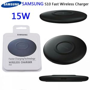 SAMSUNG EP-P1100 S10 S9 Plus Fast QI Wireless Charger 15W Quick Charging Pad For Galaxy S8 S9 S10 S20 Plus S10E Note 8 9 10 Plus