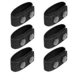 6pcs Nylon Duty Belt Keeper 2" 2.25" Wide Belt Security Tactical Belt Combat Military Equipment Accessories