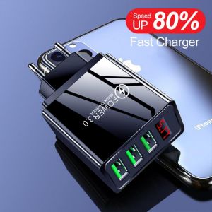 Quick Charge 3.0 USB Charger Wall Mobile Phone Charger Adapter for iPhone 12 pro MAX 11 QC3.0 Fast Charging for Samsung Xiaomi