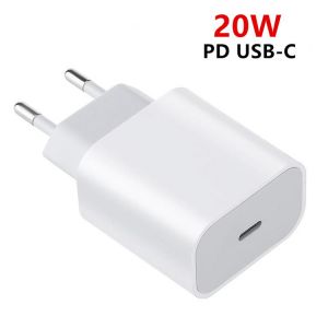 20W PD Usb C Charger For Apple iPhone 13 12 Pro Max 11 Macbook Fast Charger Type C Quick Charging Mobile Phone Charger & Adapt