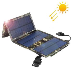 Folding Portable Solar Charger Solar Phone Charger for iPhone Samsung Huawei Xiaomi OnePlus OPPO Vivo Honor LG Sony Google etc.