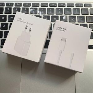 Original 20W Fast Charger For iPhone 12 Pro Max Mini USB-C C2L charger USB C Power Adapter Type C QC4.0 for Apple Cable 11 XS 2M