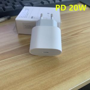 10pcs/20W OEM Fast Charging PD Charger A2305 A1692 9V 2.22A For 11 12 Pro Max Genuine USB Type C Port EU US Travel Power Adapter