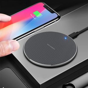 Qi Fast Charger For Samsung Galaxy S21 5G S21+ S21 Ultra S20 FE S20+ S10E Note 10 20 5G UW Wireless Charging Pad Phone Accessory